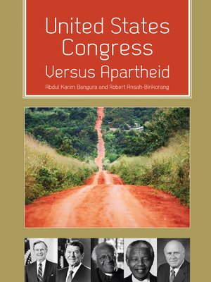 cover image of United States Congress Versus Apartheid